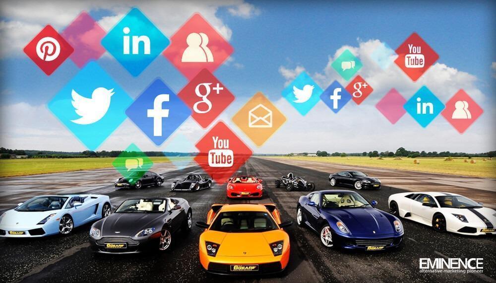le secteur de l'automobile et les réseaux sociaux
