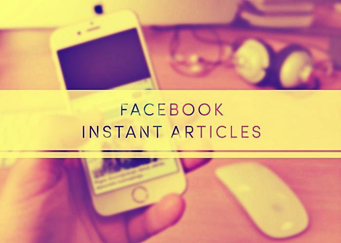 Facebook instant articles