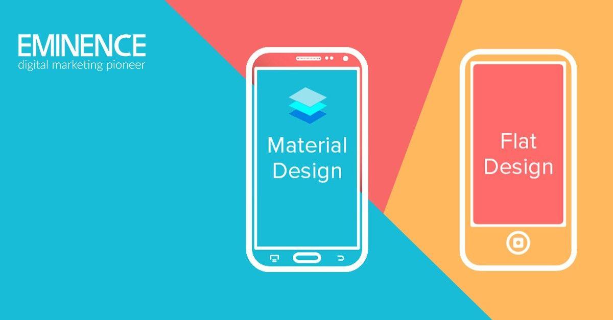 Tendances design : Flat design et Material design