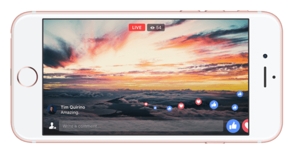 Jusqu’à 4 heures de vidéo avec Facebook Live