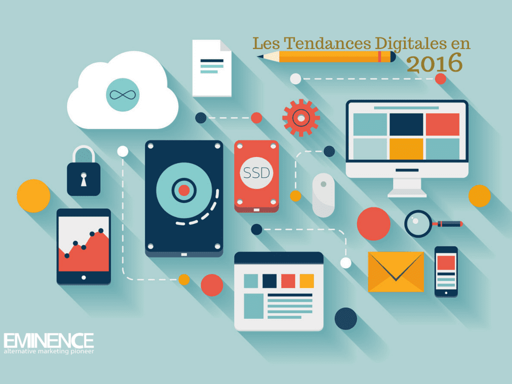 Les tendances digitales en 2016