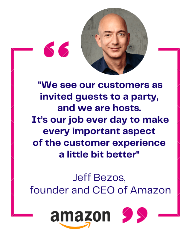 Quote of Jeff Bezos - Loyalty Stage Quote of Jeff Bezos