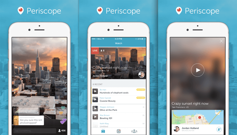 Twitter periscope