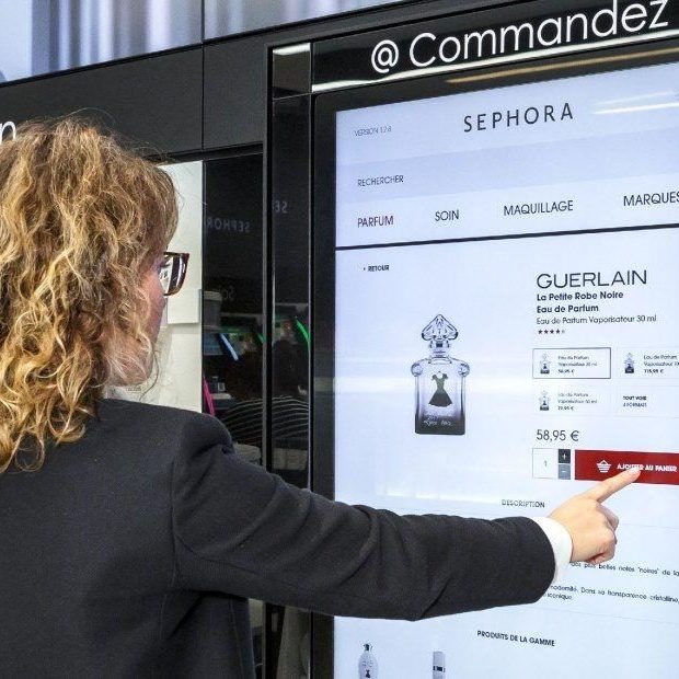 La digitalisation des points de vente Sephora !