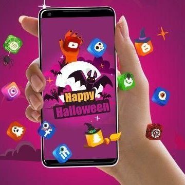 Halloween social media