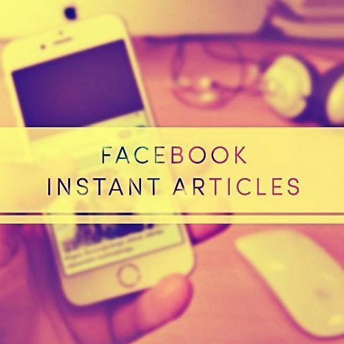 Facebook instant articles